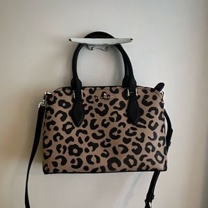 Kate spade small cheetah crossbody